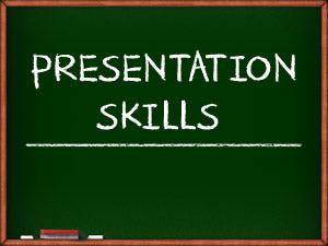 Presentation Skills